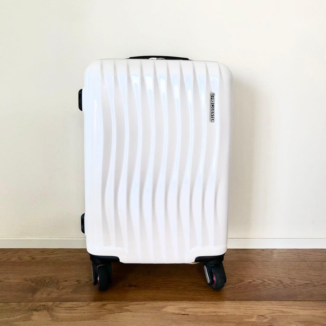 FREQUENTER フリクエンター ウェーブ スーツケース 34L ホワイト