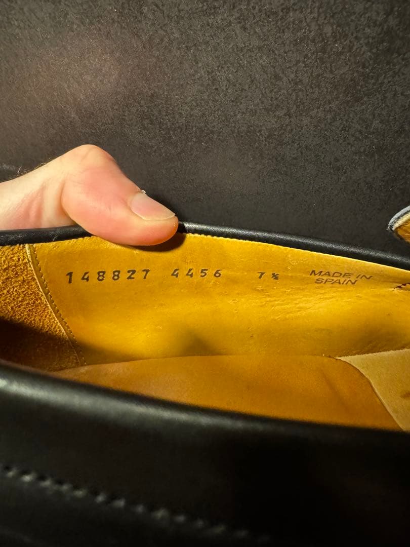 BERWICK 1707 ローファー ブラック 27cm