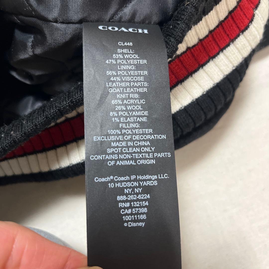 COACH×ディズニーコラボ ミッキースタジャン