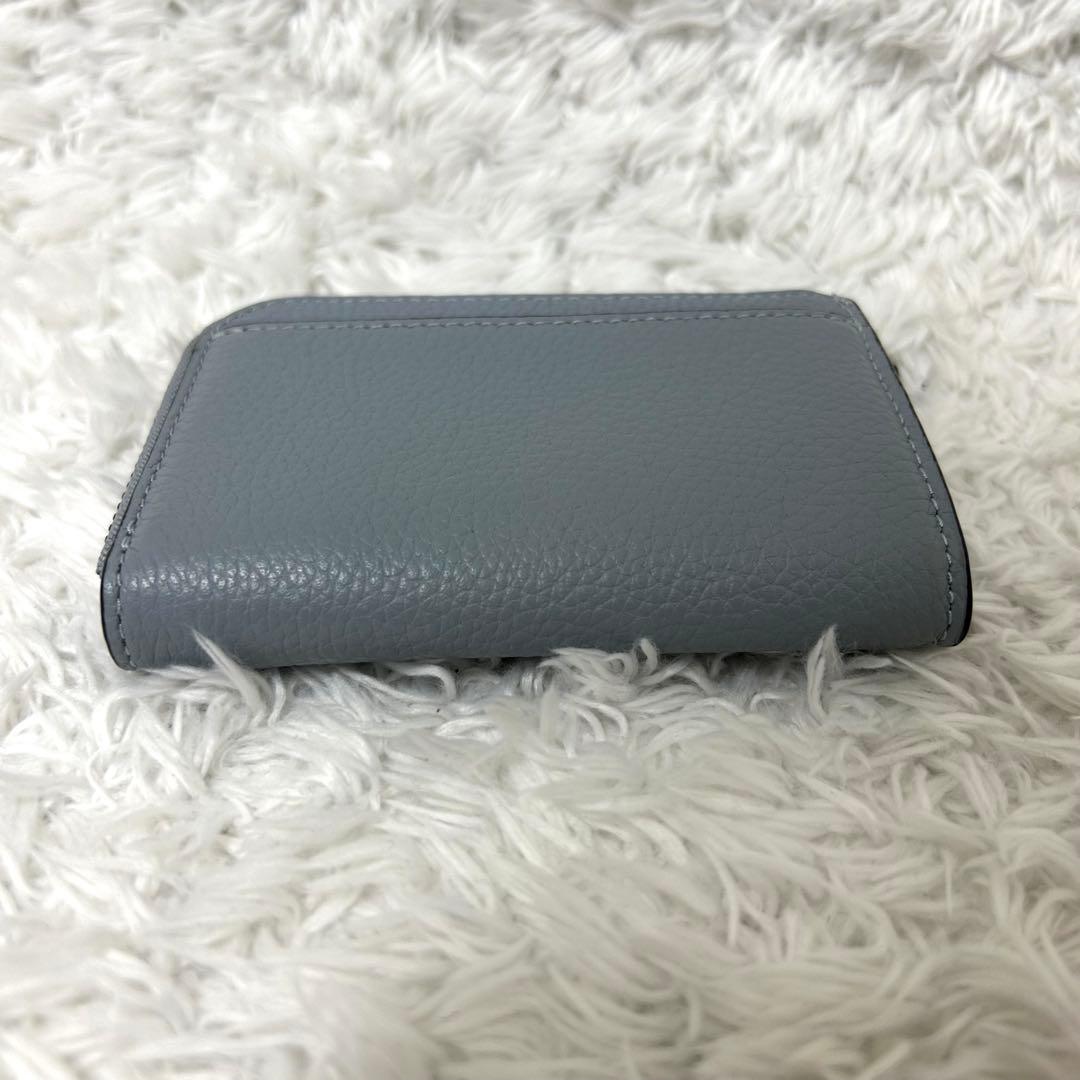 未使用✨レアカラー　COACH コーチ　キーケース　ケース　ブルーグレー