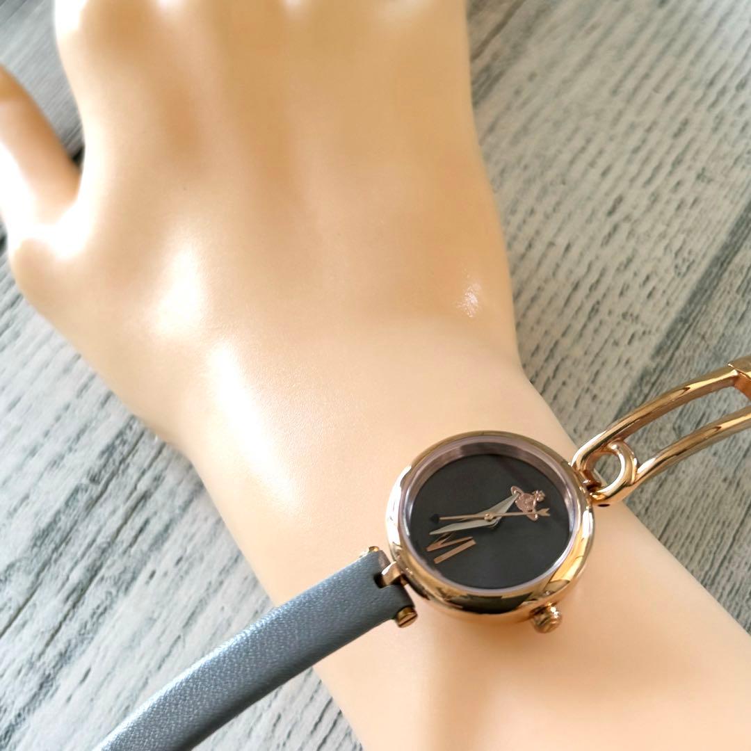 【電池交換済】 vivienne ヴィヴィアン 腕時計 ピンクゴールド