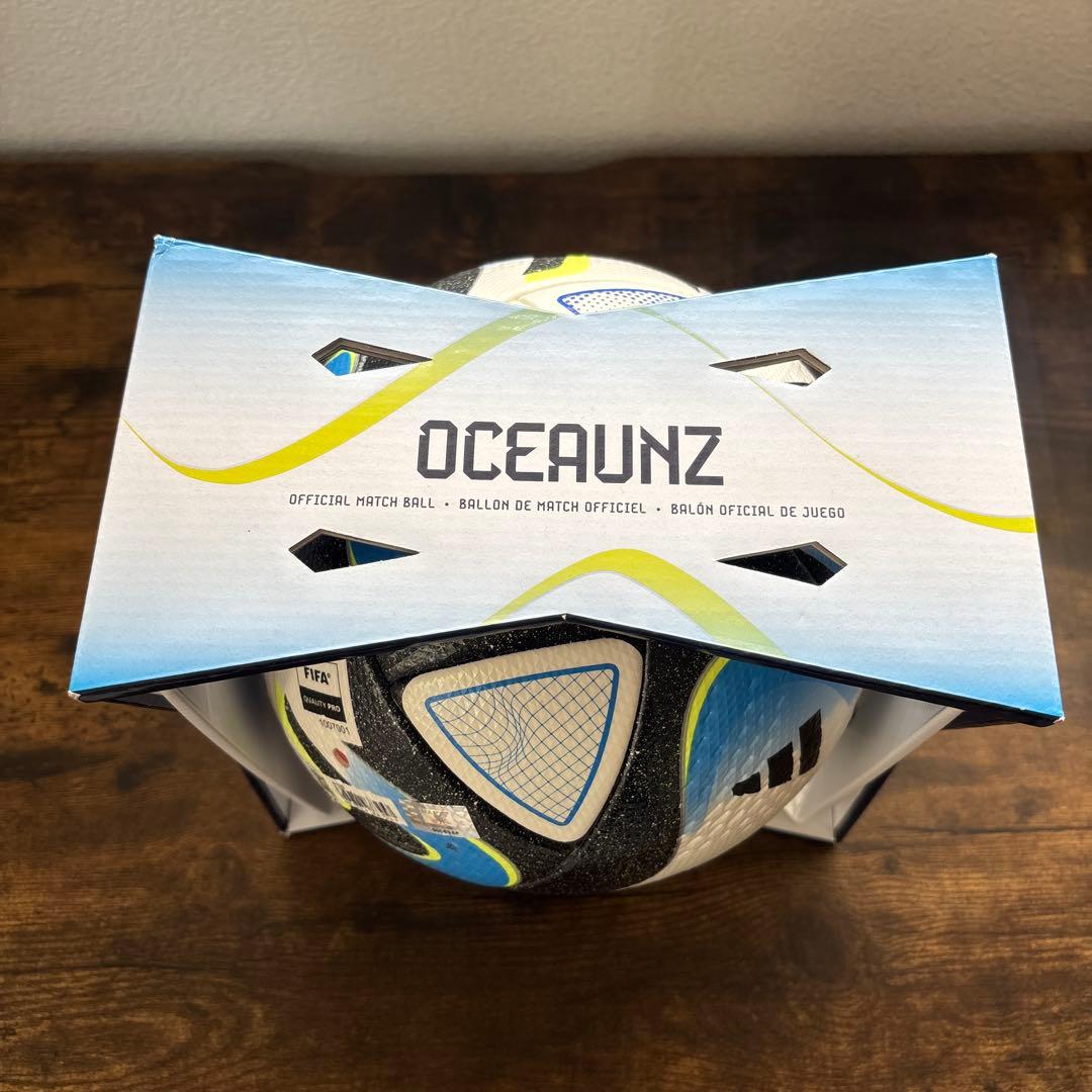 【新品未使用】 アディダス サッカーボール オーシャンズ プロ 5号球