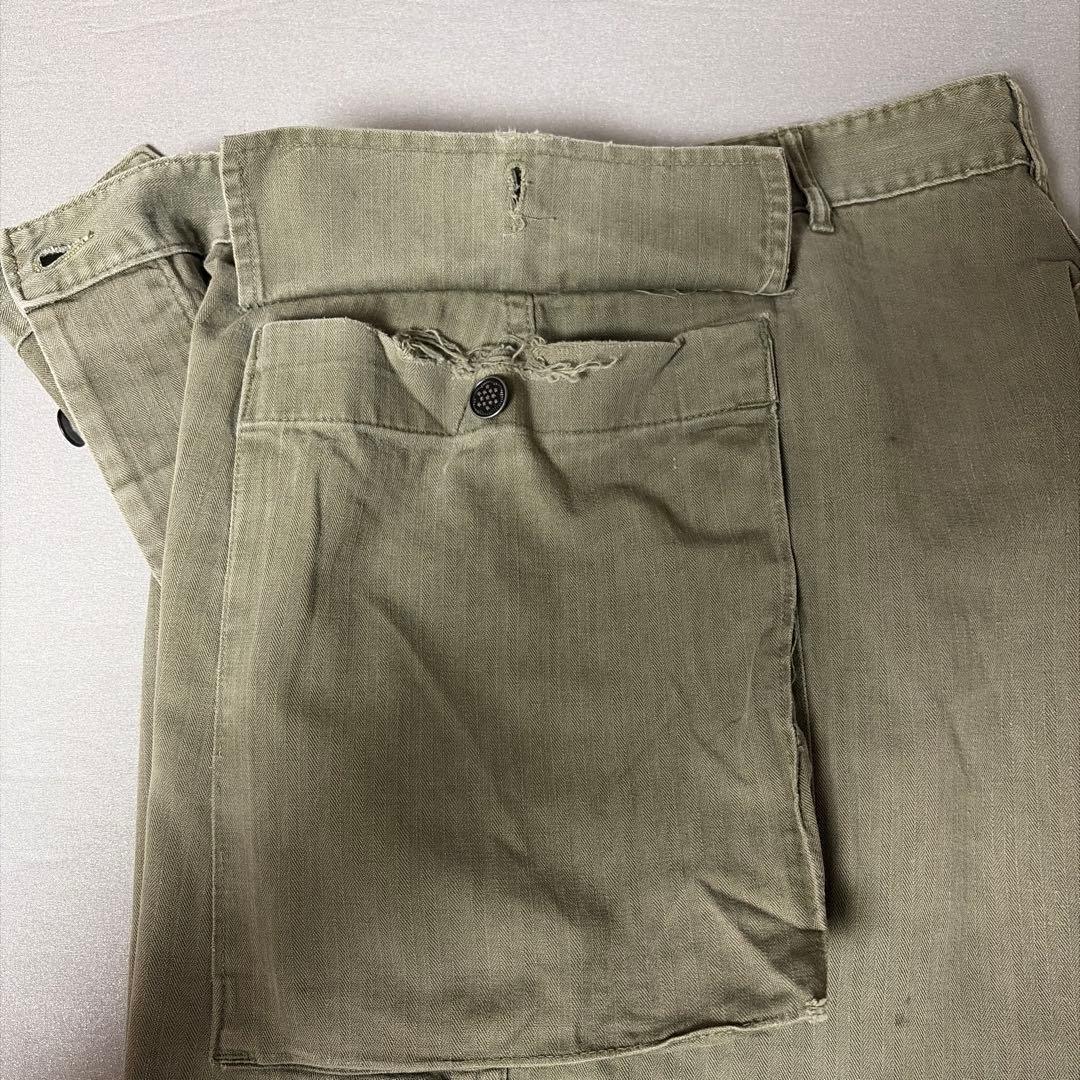 40s ARMY M-43 HBT M43 ヘリンボーン パンツ 13スター