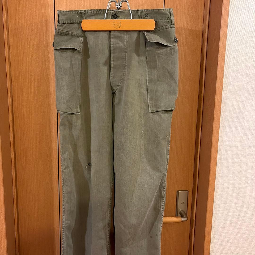 40s ARMY M-43 HBT M43 ヘリンボーン パンツ 13スター