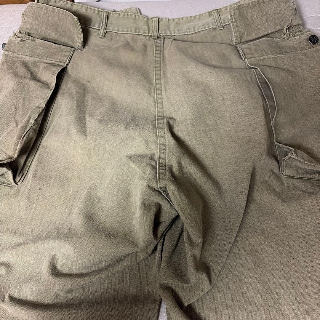 40s ARMY M-43 HBT M43 ヘリンボーン パンツ 13スター