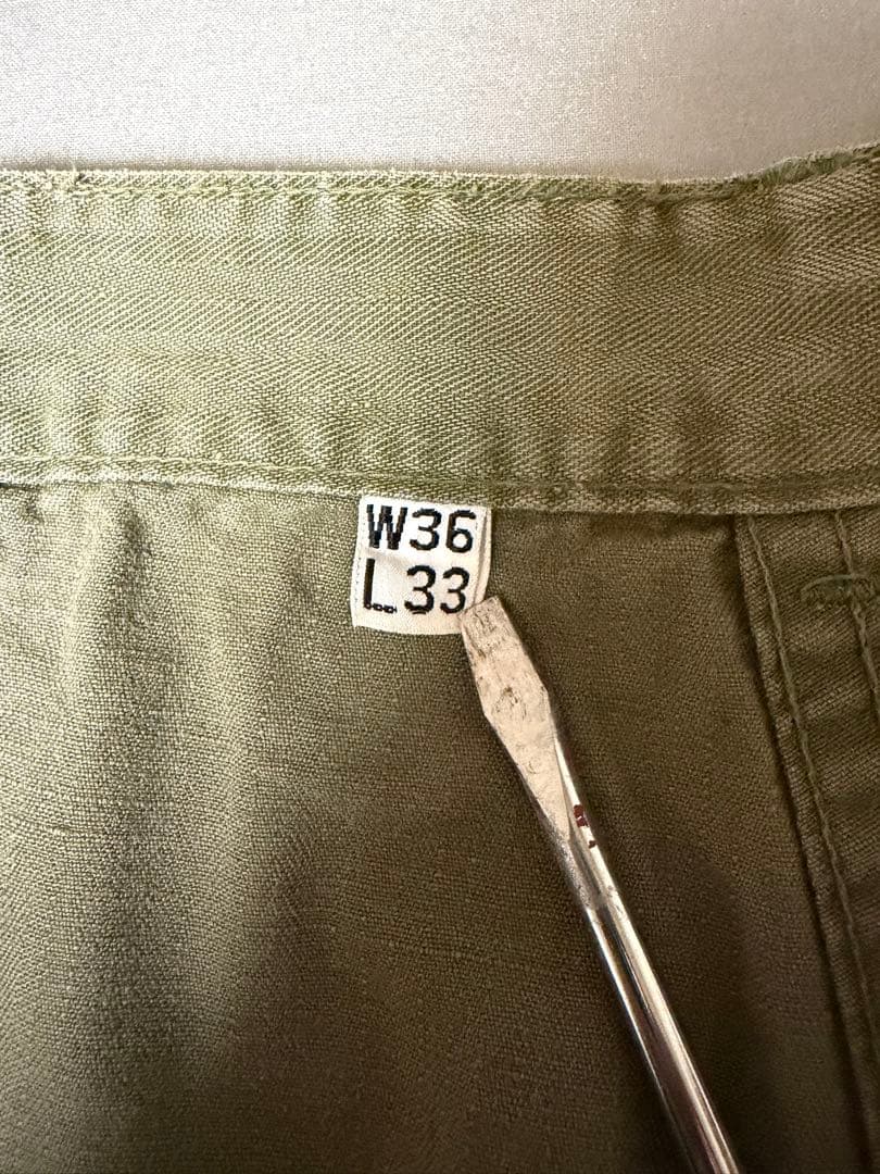 40s ARMY M-43 HBT M43 ヘリンボーン パンツ 13スター