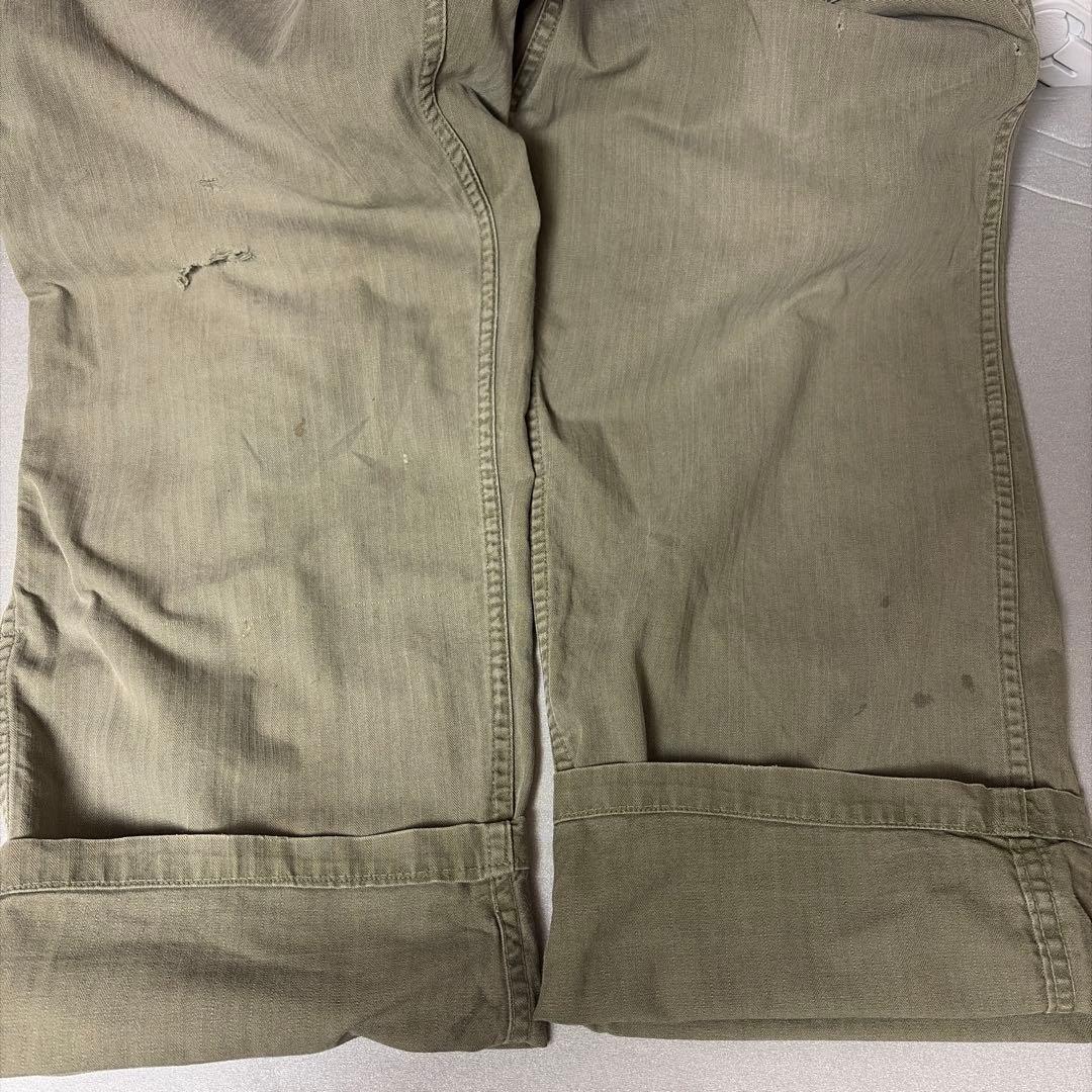 40s ARMY M-43 HBT M43 ヘリンボーン パンツ 13スター