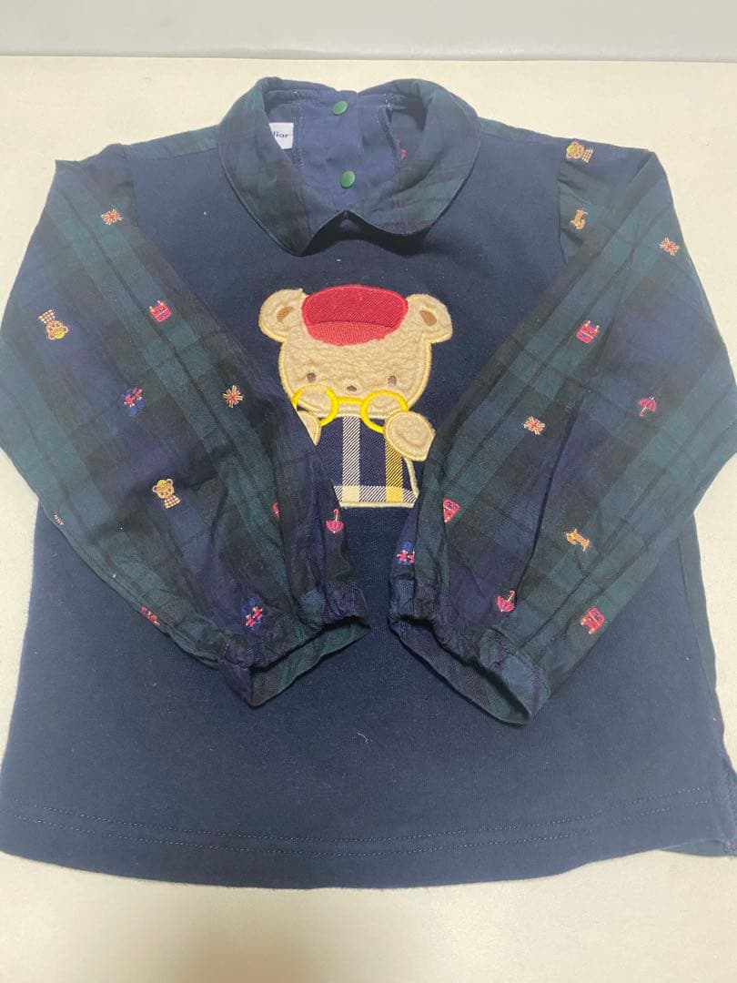 ファミリア　100 長袖シャツ　秋　ファミリアショー　2024 カットソー