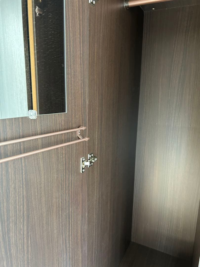 tiijyaens ニトリ ワードローブ 洋服ダンス ブラウン