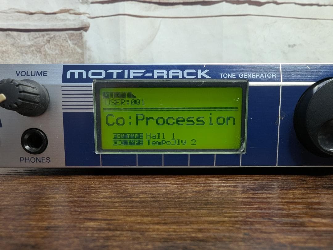 YAMAHA MOTIF-RACK 音源モジュール