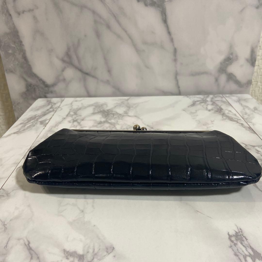 RARA　ハンドメイド本革親子がま口長財布