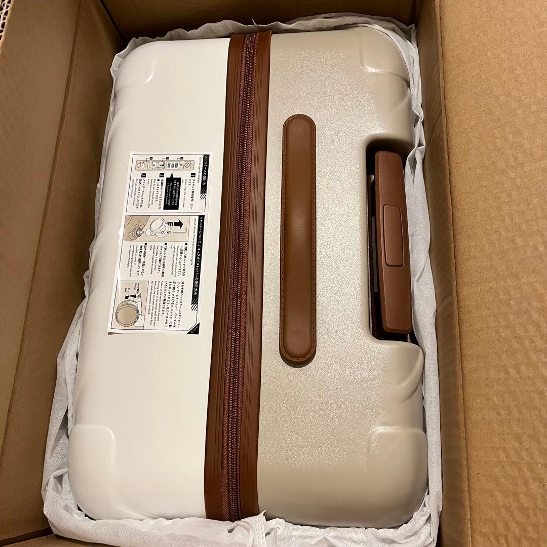 スーツケース キャリーケース 機内持ち込み TSAロック 超軽量 ラテカラー L