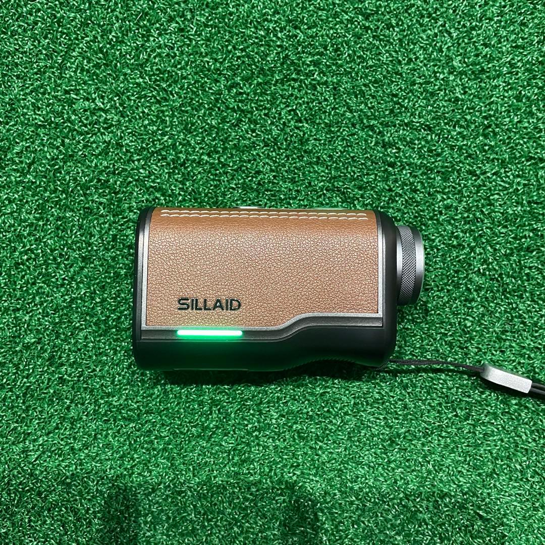 レーザー距離計　SILLAID VM1 LCD ブラウン　3点間距離測定　ゴルフ