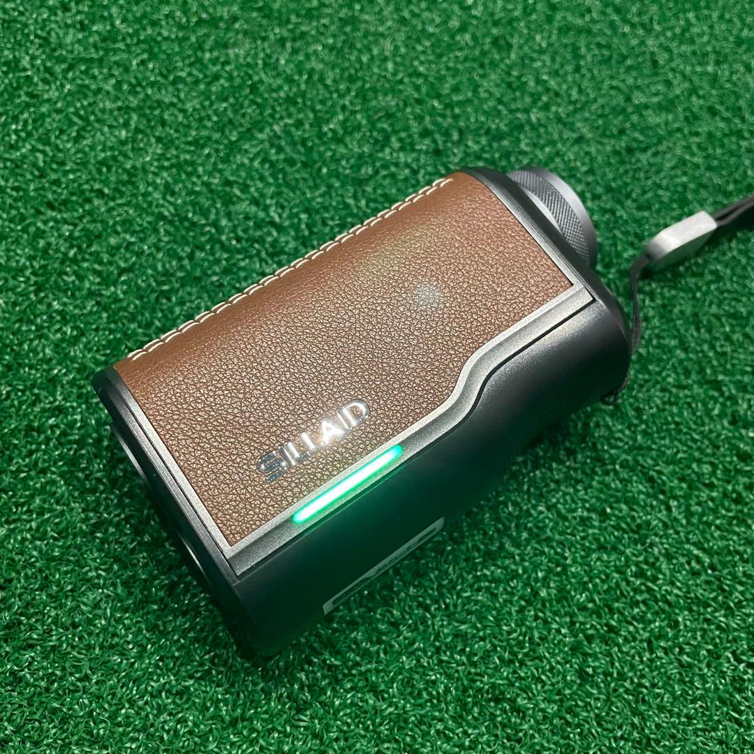 レーザー距離計　SILLAID VM1 LCD ブラウン　3点間距離測定　ゴルフ