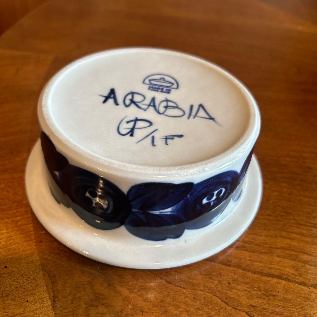 145◆ Arabia アラビア　アネモネ　サラダボール2枚　グラタン皿