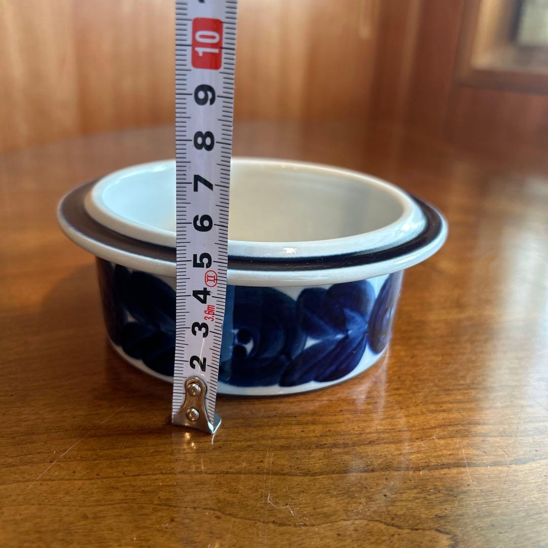 145◆ Arabia アラビア　アネモネ　サラダボール2枚　グラタン皿