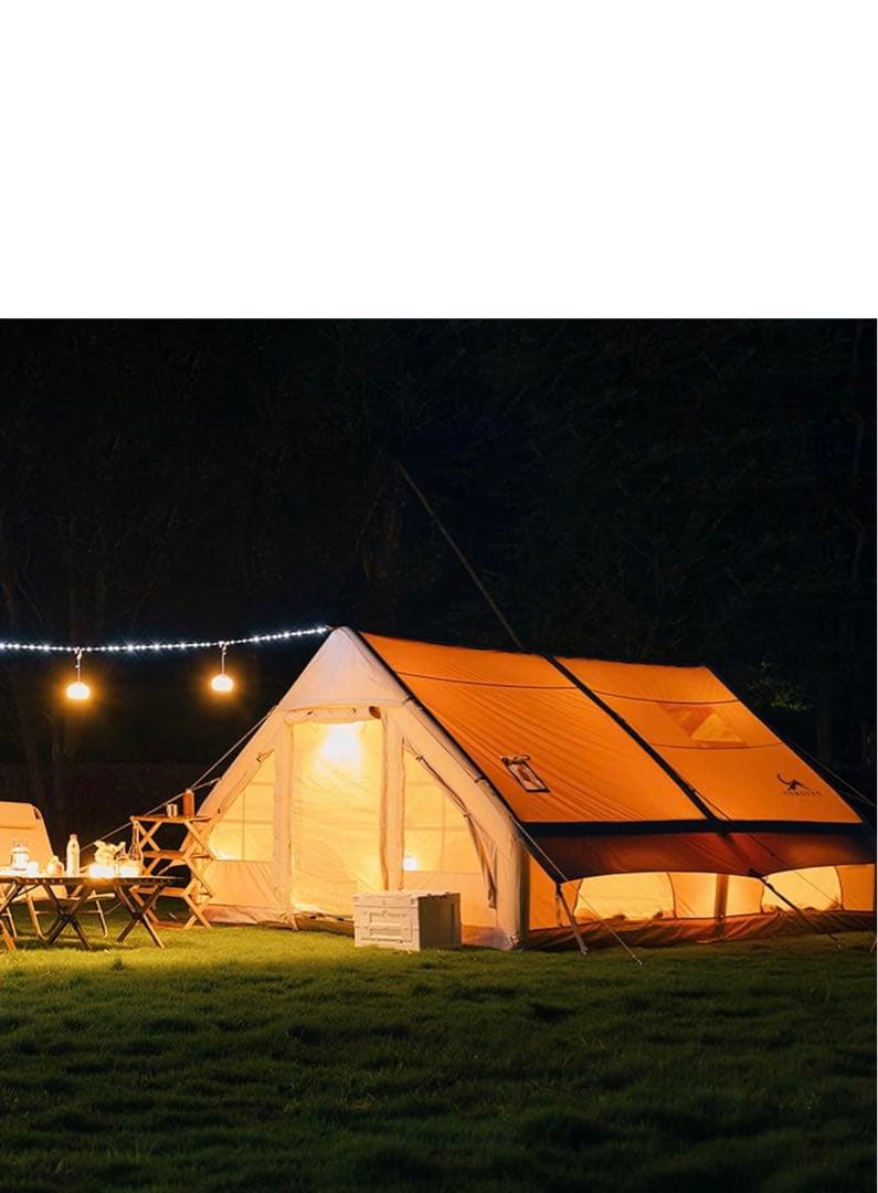 TOMOUNT エアテント 4-6人用 オックスフォードファミリーテント