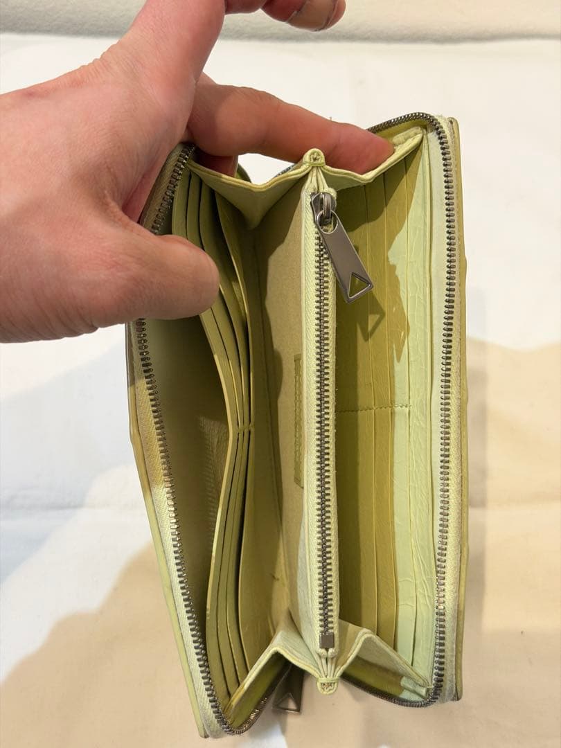 BOTTEGA VENETA 長財布 カセット ラウンドジップ ボッテガ