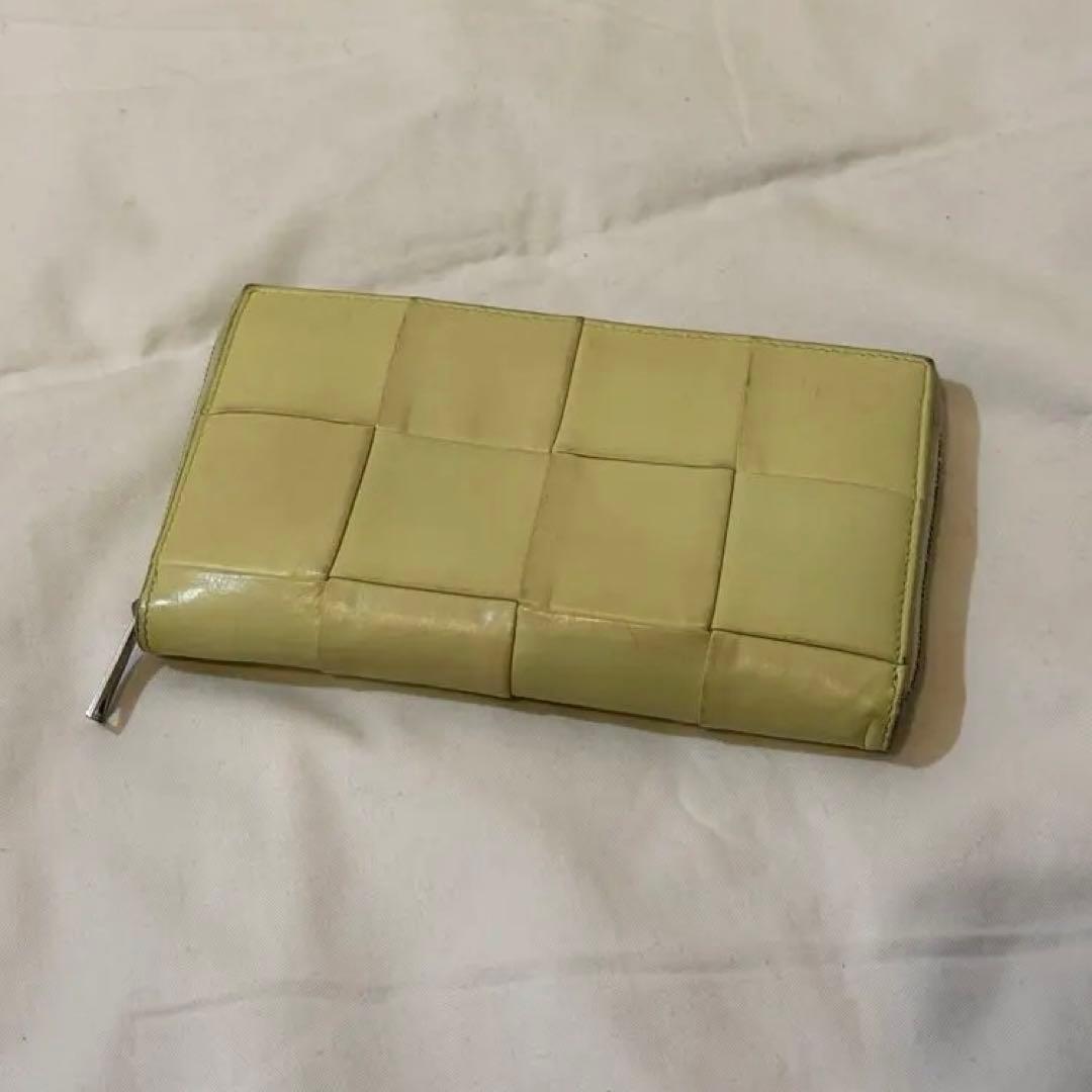 BOTTEGA VENETA 長財布 カセット ラウンドジップ ボッテガ