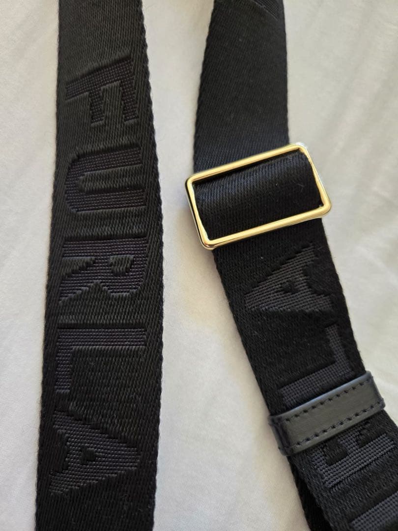 FURLA 本革 ショルダーバッグ ライトブルー/ネイビー