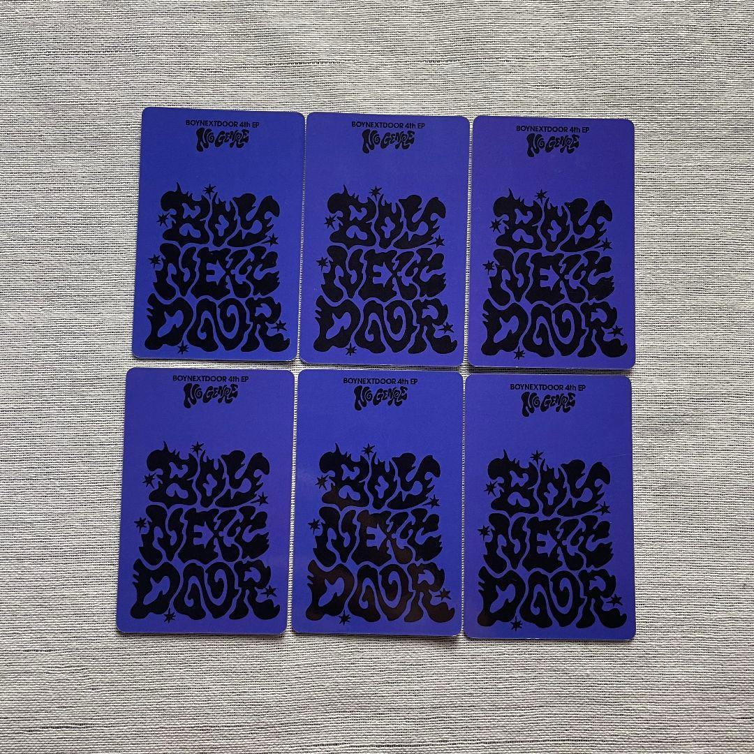 BOYNEXTDOOR アメリカ TARGET トレカ 6枚