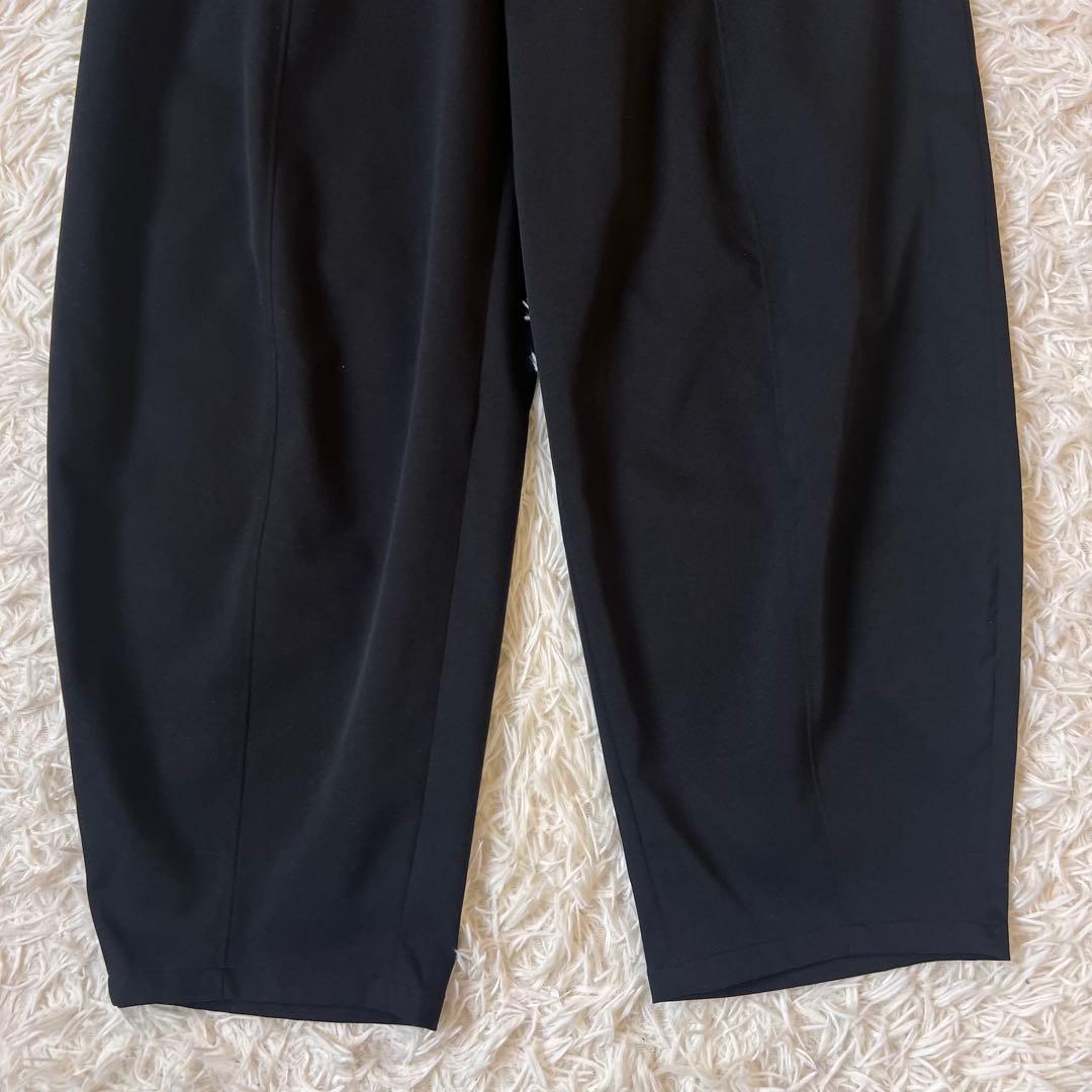 nagonstans POLY CHINO 立体カーブ PT パンツ ブラック