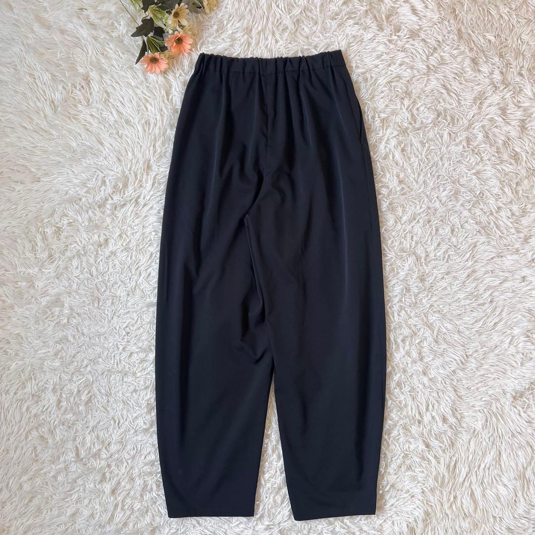 nagonstans POLY CHINO 立体カーブ PT パンツ ブラック