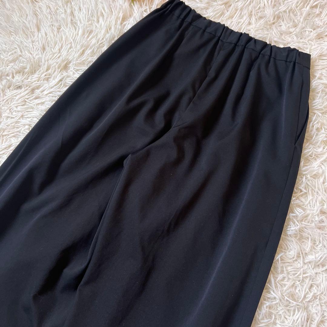 nagonstans POLY CHINO 立体カーブ PT パンツ ブラック