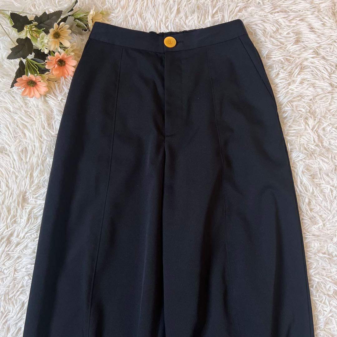 nagonstans POLY CHINO 立体カーブ PT パンツ ブラック