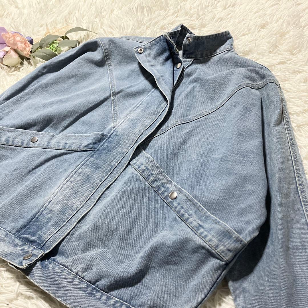 2025モデル【aijan】オーバーサイズドルマンデニムジャケット