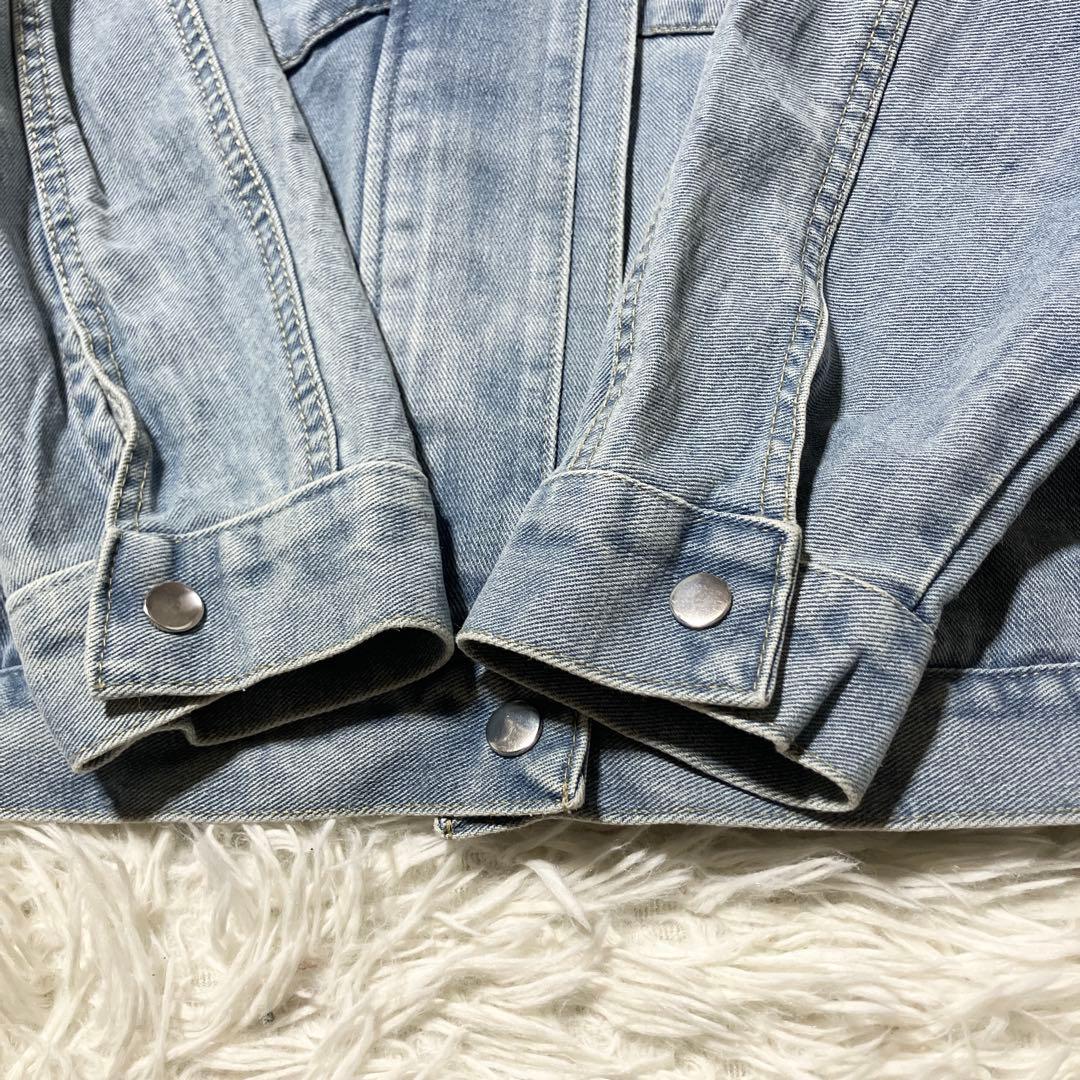 2025モデル【aijan】オーバーサイズドルマンデニムジャケット