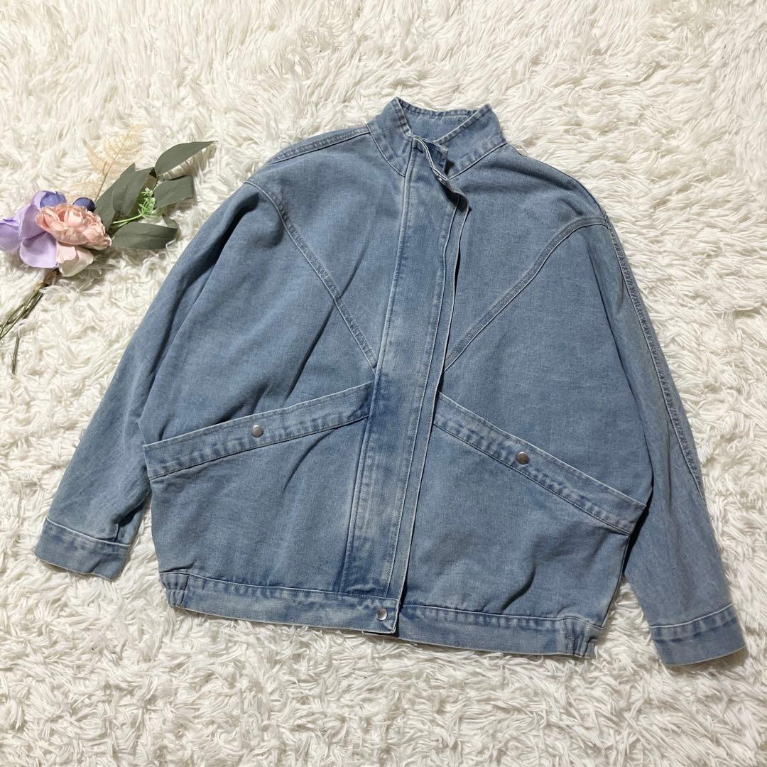 2025モデル【aijan】オーバーサイズドルマンデニムジャケット