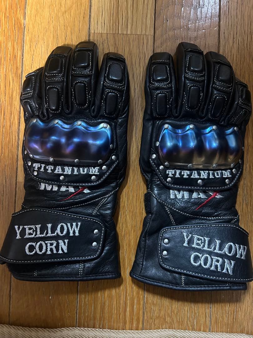 YELLOW CORN TITANIUM MAX ウインター グローブ Mサイズ