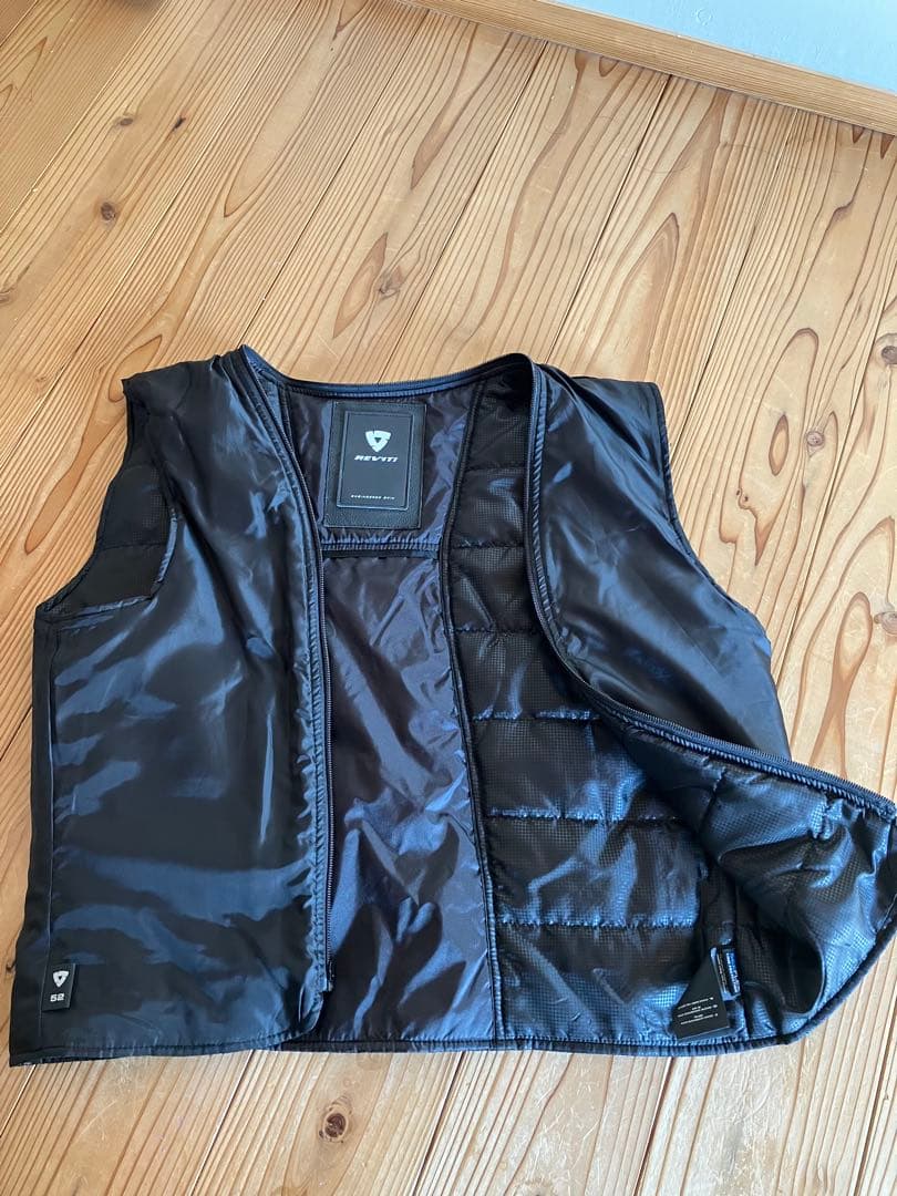 REV'IT! ブラック革ツナギ