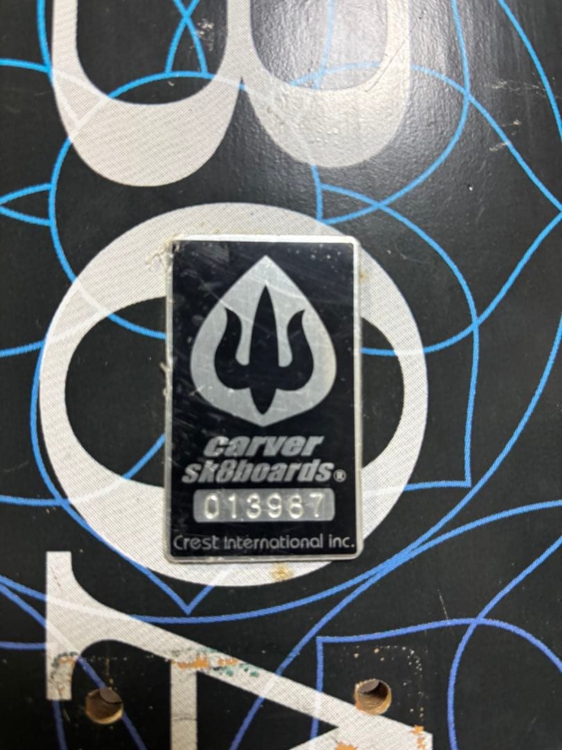 Carver 禅　スケートボードデッキ