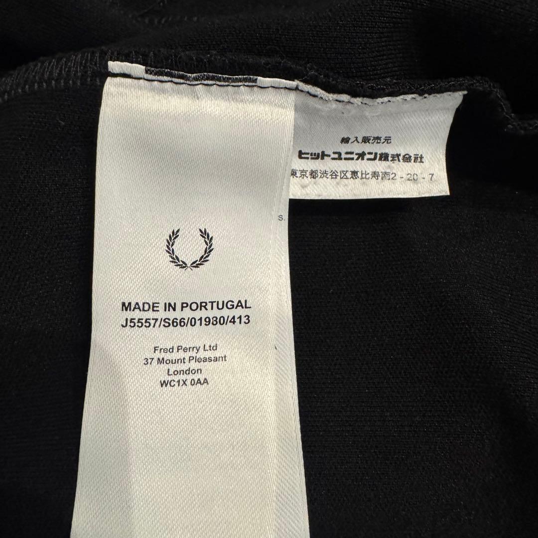 FRED PERRY トラックジャケット　J5557 フルジップ　フレッドペリー