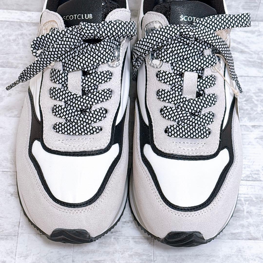 新品✨SCOTCLUB 厚底 ウェッジソール スニーカー ダッドスニーカー 37