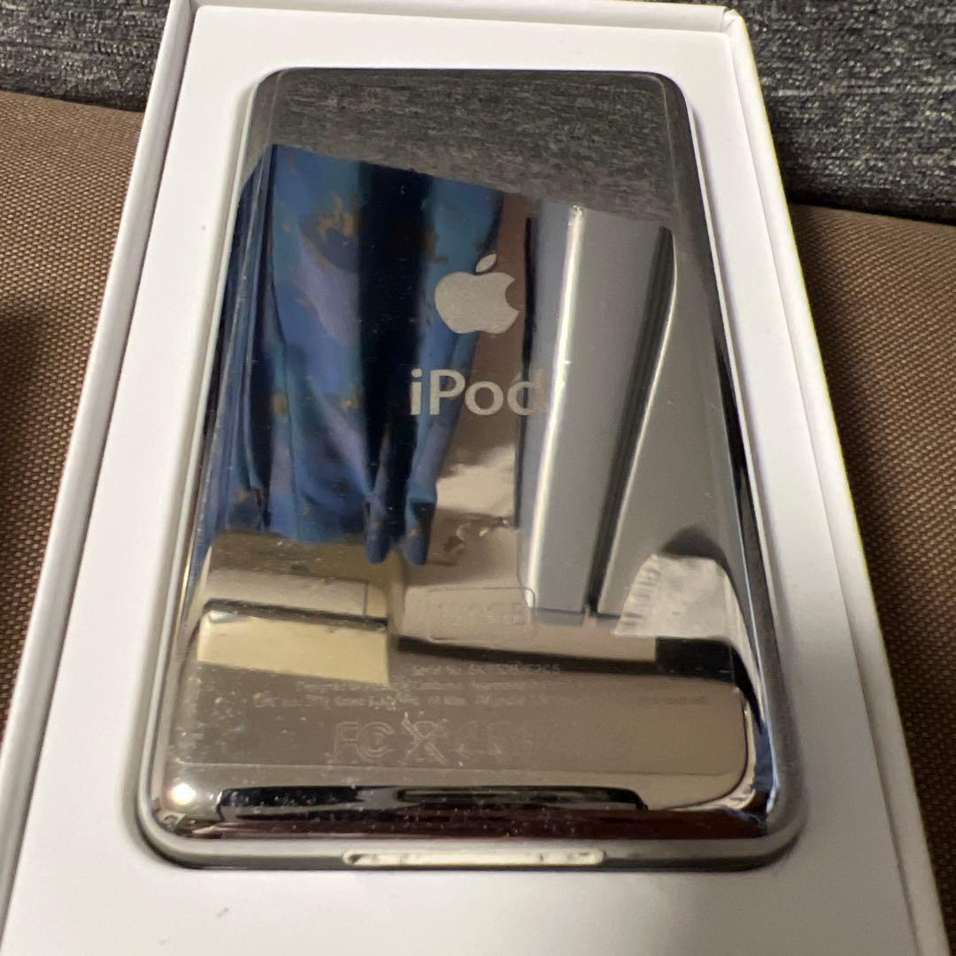 iPod classic 120GB シルバー　セット　レザーケース新品