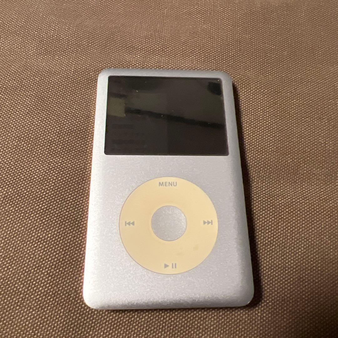 iPod classic 120GB シルバー　セット　レザーケース新品