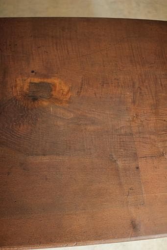 味のある木製の折り畳みテーブル　ちゃぶ台