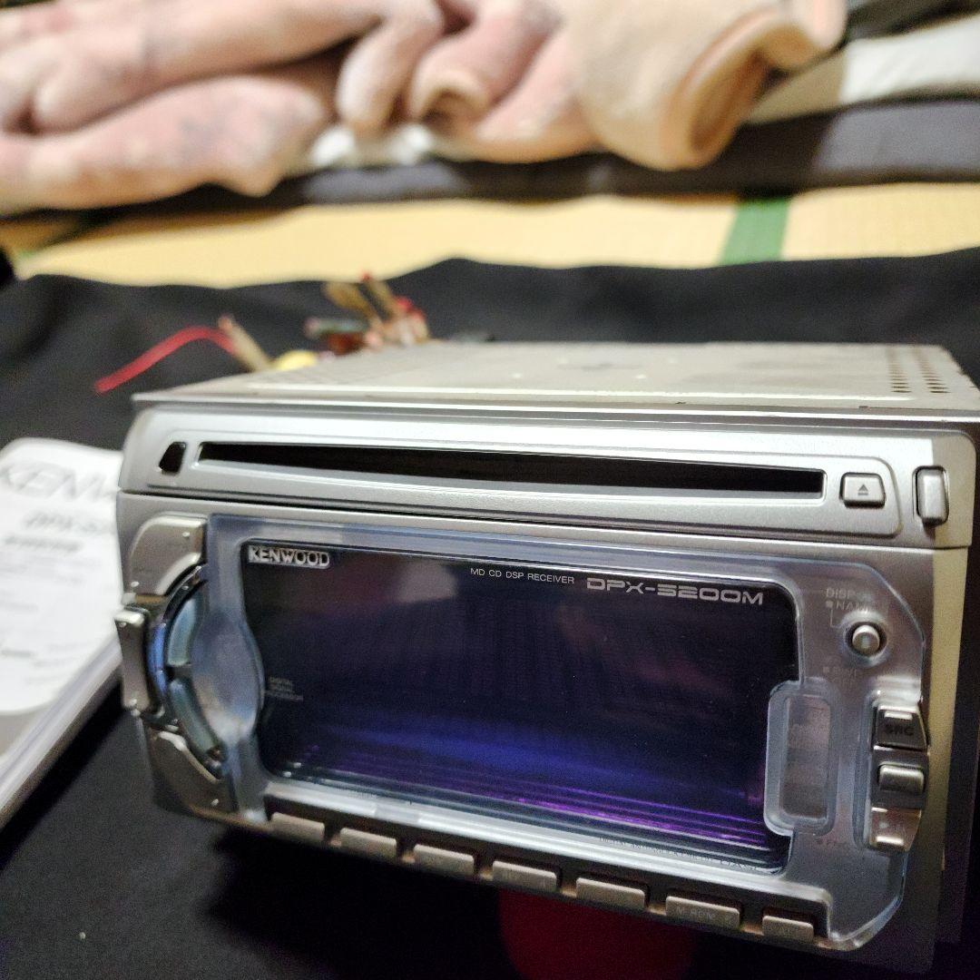 動作確認済 KENWOOD DPX-5200M CD/MD 取説付