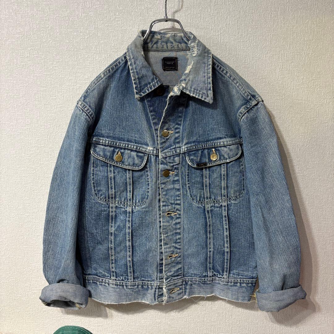 60-70s lee 101-J LONG デニムジャケット 四角黒タグ