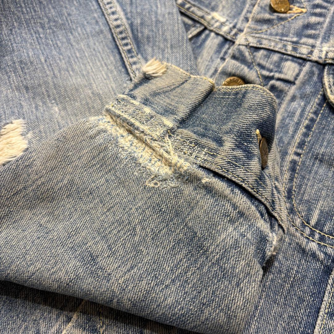 60-70s lee 101-J LONG デニムジャケット 四角黒タグ