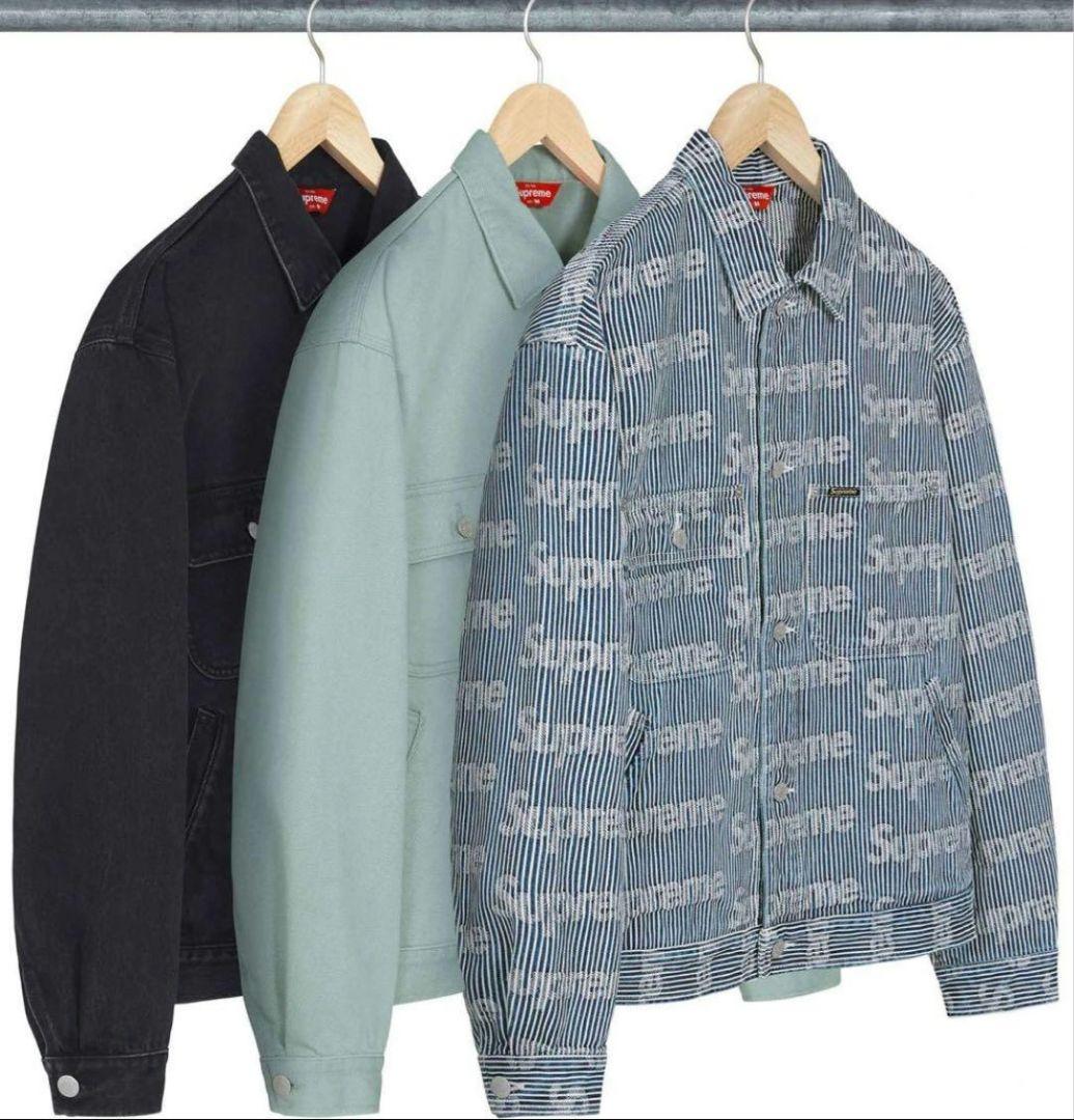 ジャケット・アウター Supreme Denim Chore Trucker Jacket L