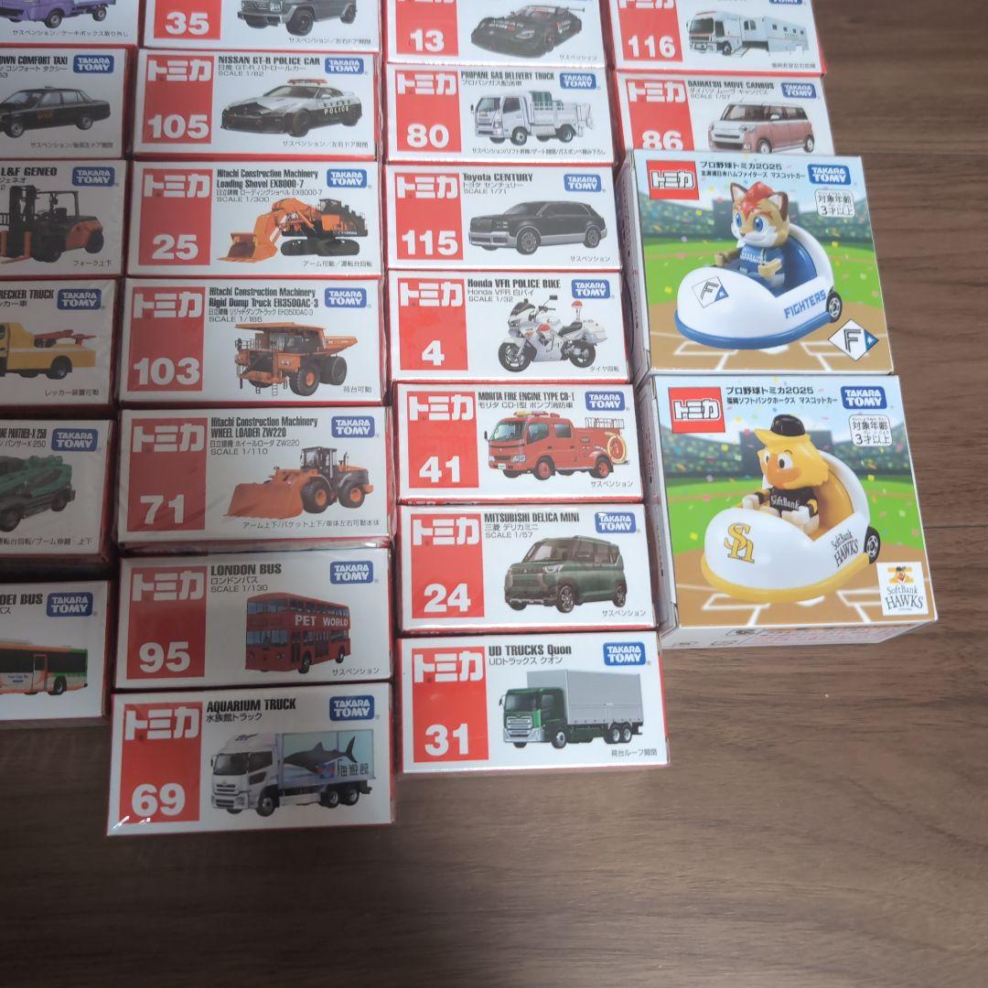 トミカ　まとめ売り35台