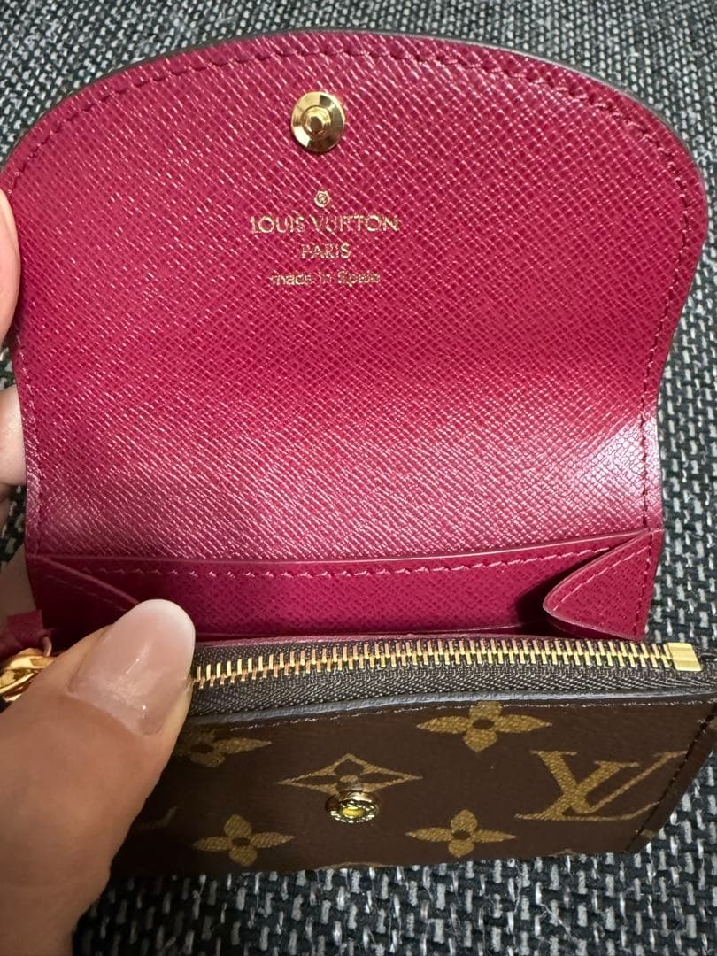 Louis Vuitton ポルトモネ・ロザリ 二つ折り財布