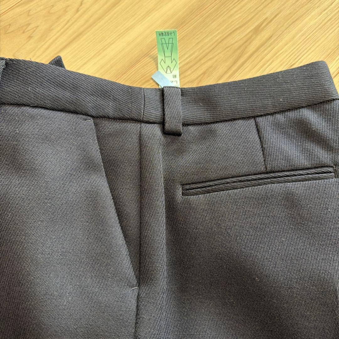 slim flareパンツ 38 ネイビー　ドゥーズィエムクラス