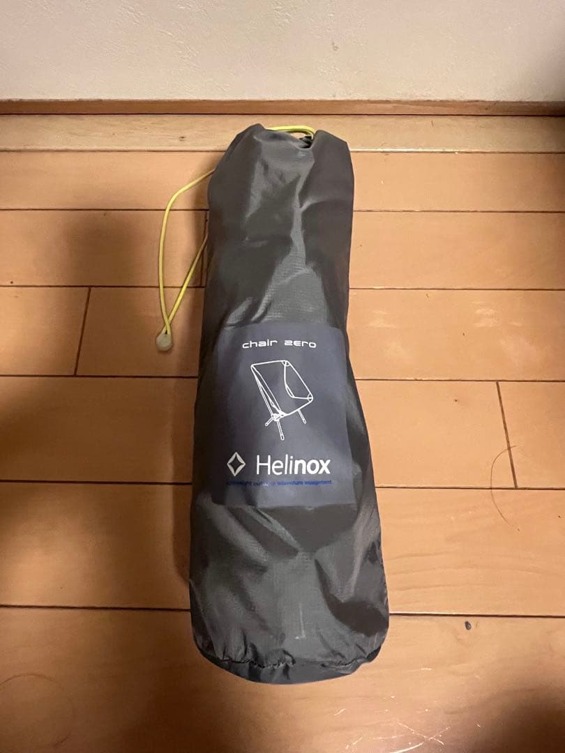 【美品】Helinox(ヘリノックス) チェアゼロ グレー　超軽量