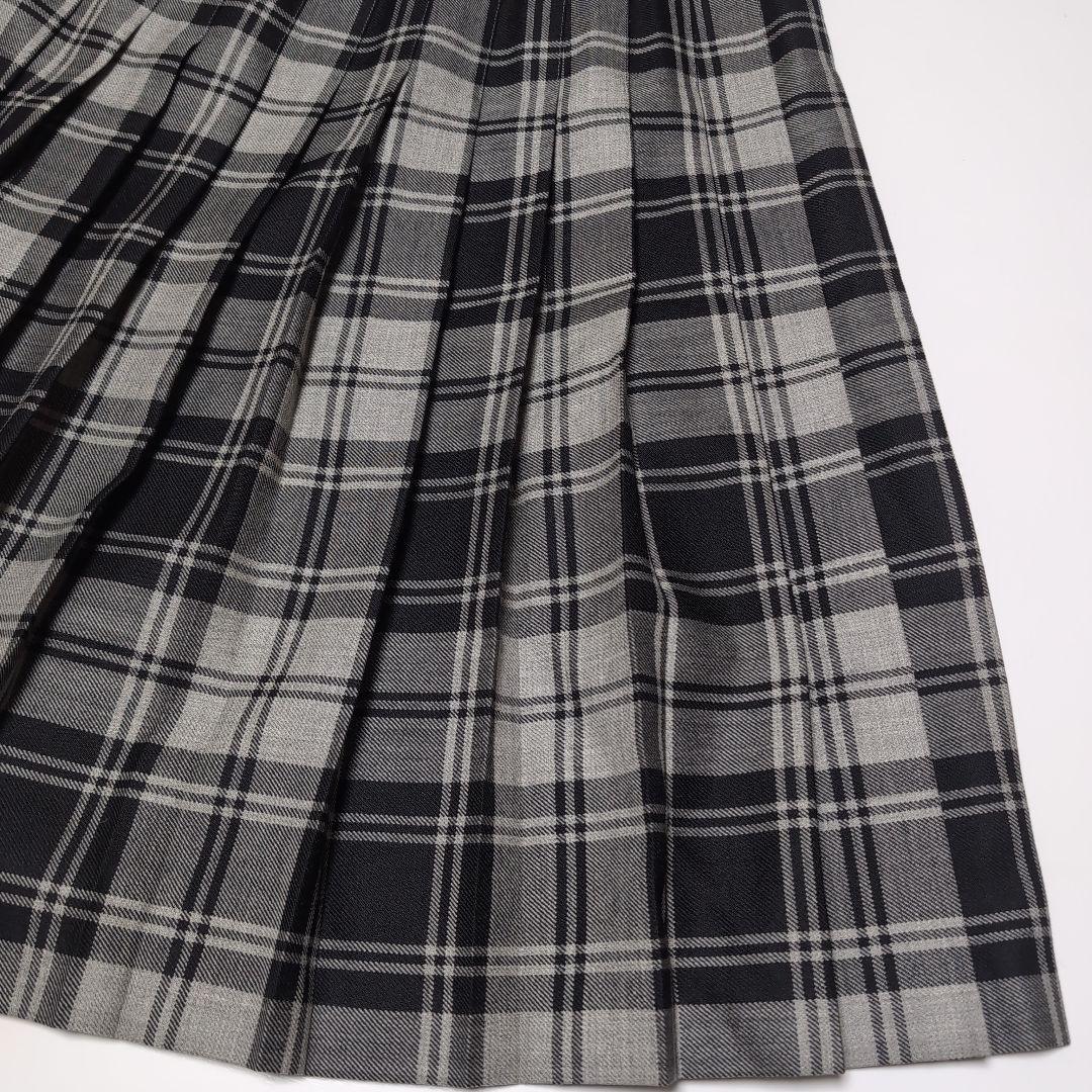 美品★オニールオブダブリン　チェック キルト ラップスカート 太ベルト★ピン付