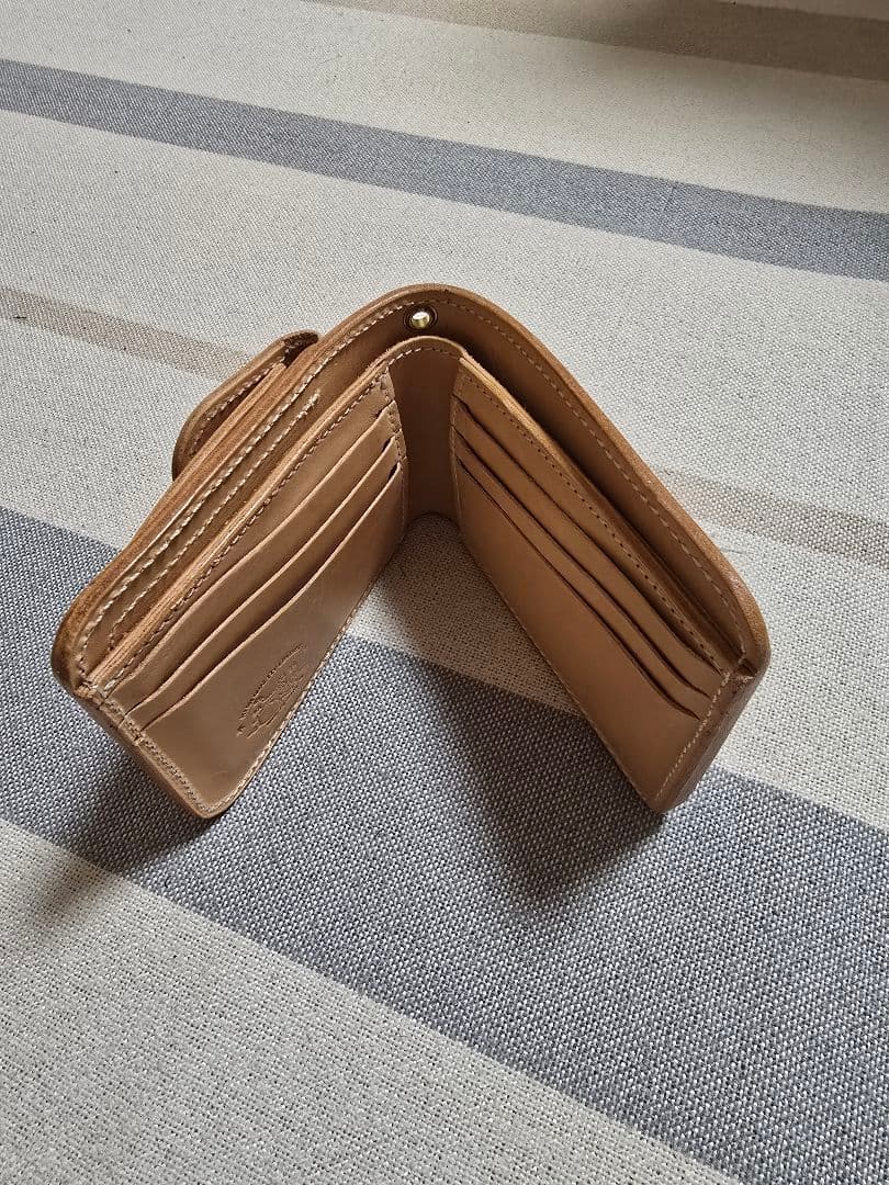【ほぼ未使用】革蛸　 台形ショートワレット（セカンドタイプ）２４時間以内発送可能